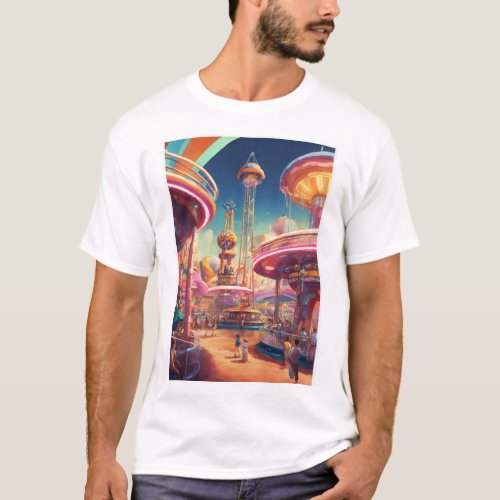 Serenity in Chaos Amusement Park Edition T_Shirt