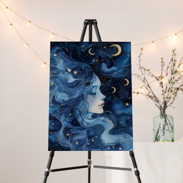 Serenity in Starlight Foam Board (In Situ (Stand))