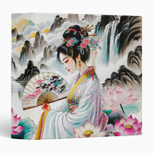 Serenity in Traditional Elegance 3 Ring Binder