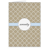 Serenity Inspirational Card (Front)
