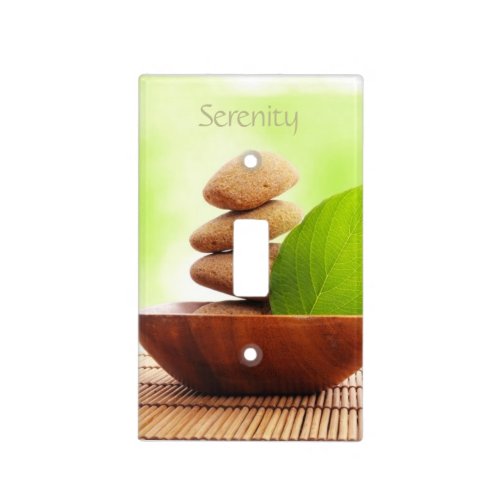 Serenity Light Switch Plate