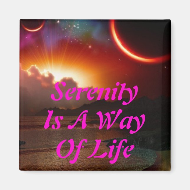 Serenity Magnet (Front)