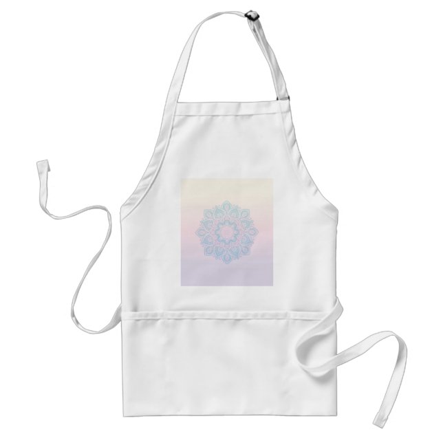 Serenity mandala adult apron (Front)