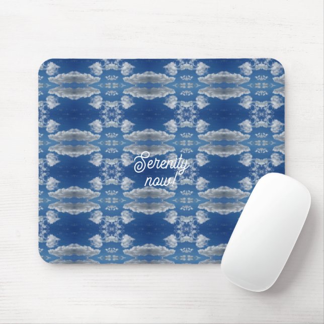 Serenity now! mouse pad (With Mouse)