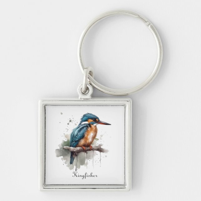 Serenity of the Kingfisher, customizable Keychain (Front)