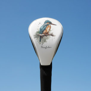 Serenity of the Kingfisher Golf Head Cover
