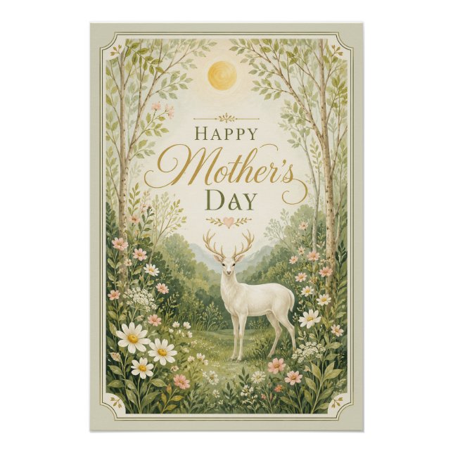 Serenity of the Spring Meadow Poster (Front)