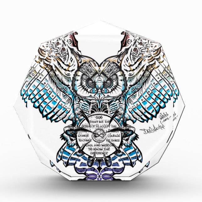 Serenity Owl Award (Front)