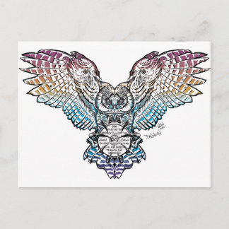 Serenity Owl Postcard