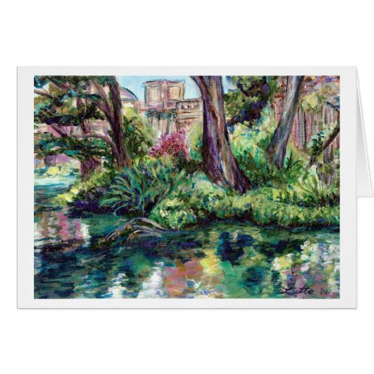 Serenity (Painting) Card (Front Horizontal)