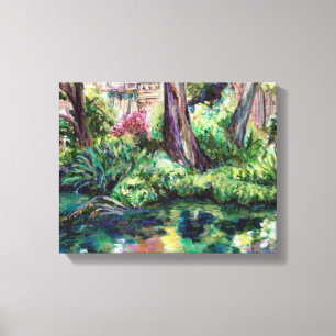 "Serenity" Palace of Fine Arts Wrapped Canvas Print