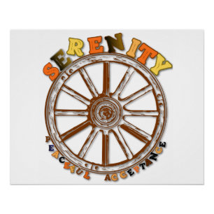 Serenity - Peaceful Acceptance Poster