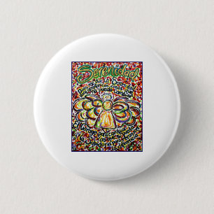 Serenity Prayer Angel (Spanish Text) Pinback Button