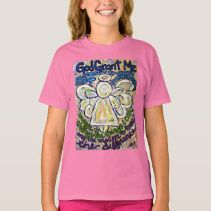 Serenity Prayer Angel T-shirt (Double Angels)