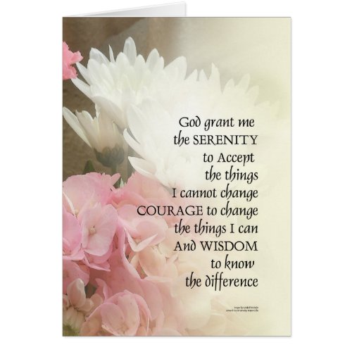 Serenity Prayer Bouquet