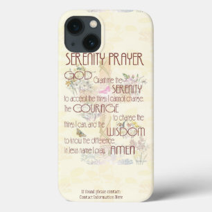 Serenity Prayer iPhone 13 Case