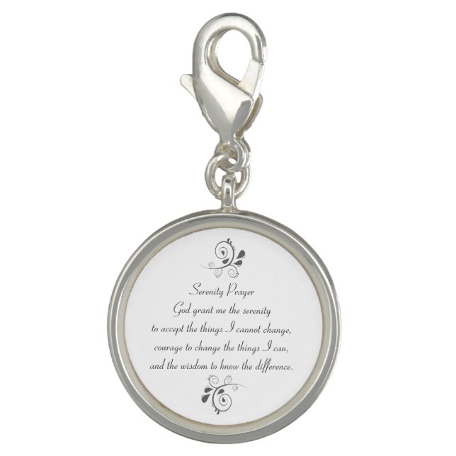 Serenity Prayer Charm (Front)