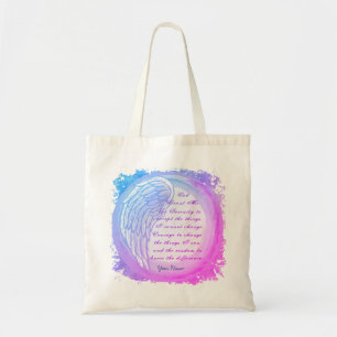 Serenity Prayer Christian Tote Bag