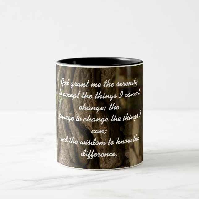 Serenity Prayer Coffee Mug (Center)