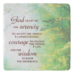 Serenity Prayer, Forest Trivet