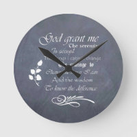 Serenity prayer gift chalkboard retro