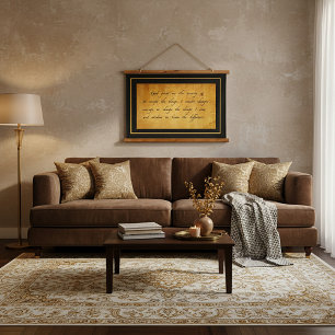 Serenity prayer hanging tapestry