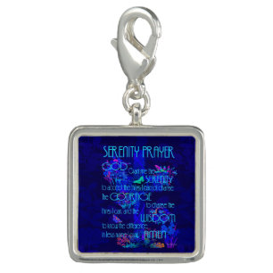 Serenity Prayer in Blue Charm