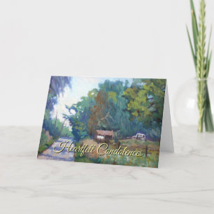 Serenity Prayer In Purple Blue Green Orange Card