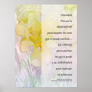 serenity prayer posters prints zazzle