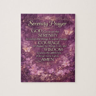 Serenity Prayer Jigsaw Puzzle