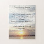 Serenity Prayer Jigsaw Puzzle<br><div class="desc">Serenity Prayer Puzzle</div>
