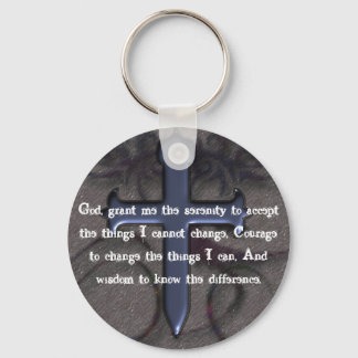 Serenity Prayer Keychain