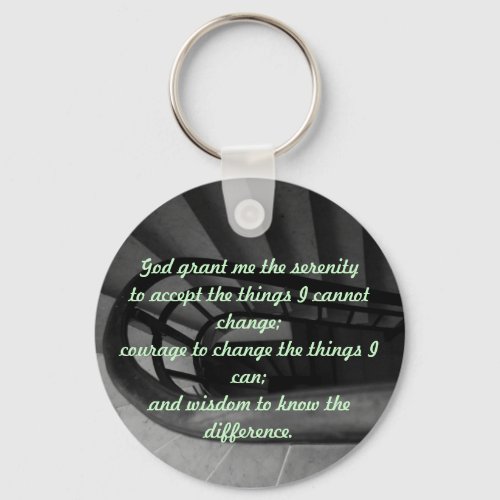 Serenity Prayer Keychain