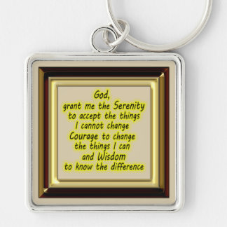 Serenity Prayer Keychain