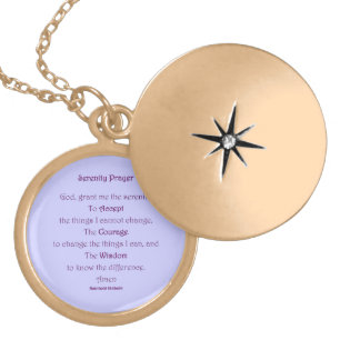 Serenity Prayer Locket
