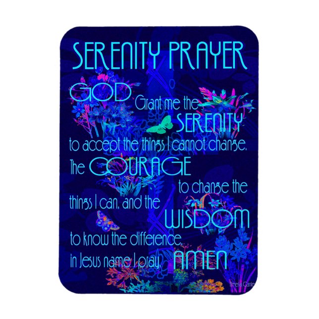 Serenity Prayer Magnet (Vertical)