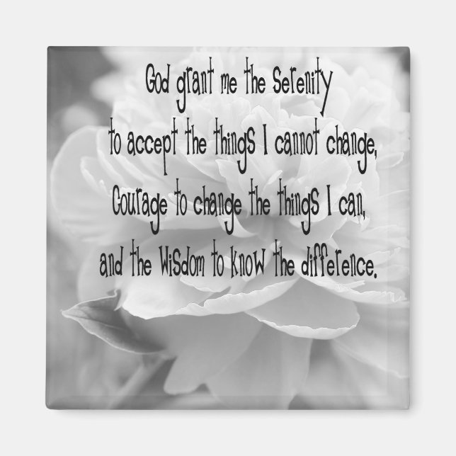 Serenity Prayer Magnet (Front)