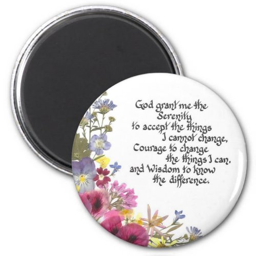 Serenity Prayer Magnet