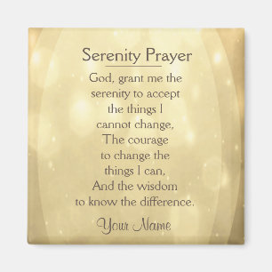 Serenity Prayer Magnet