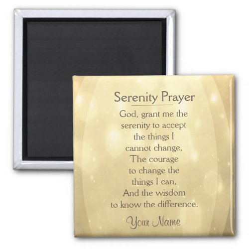 Serenity Prayer Magnet