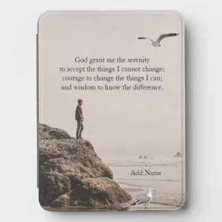 Serenity Prayer Meditative Beach Scene  Kindle Cover
