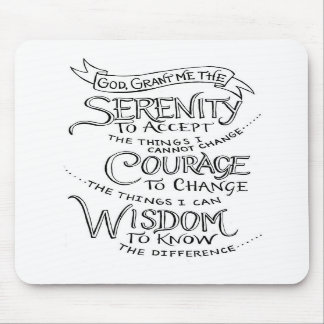 Serenity Prayer Mousepad