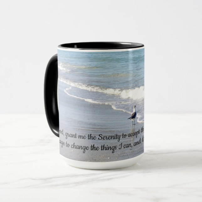 Serenity Prayer Mug (Front Left)