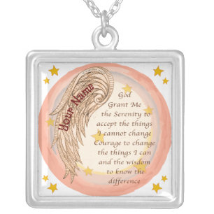 Serenity Prayer necklace