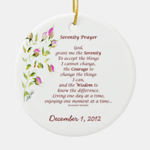 Serenity Prayer Ornament