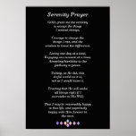 Serenity Prayer - Poster