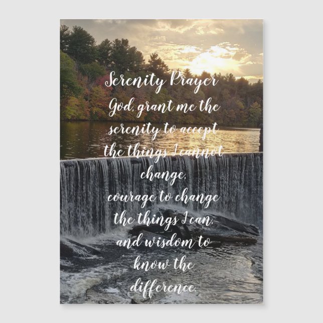 Serenity prayer RI FALLS Ponaganset (Front)