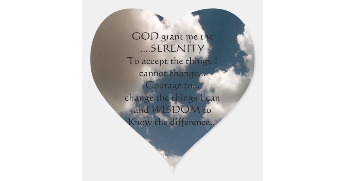 the serenity prayer stickers