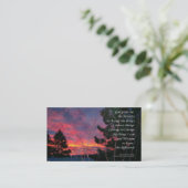 Serenity Prayer Sunrise ODAT Wallet Card (Standing Front)