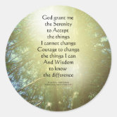 the serenity prayer stickers